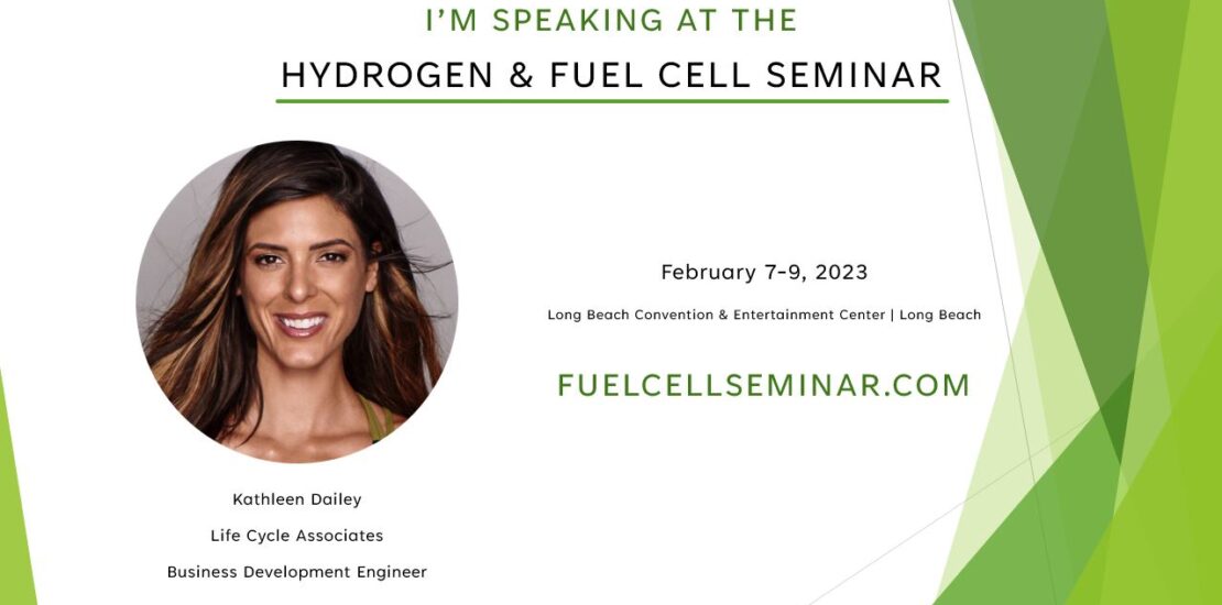 Kathleen Dailey speaks at Hydrogen & Fuel Cell Seminar 2023