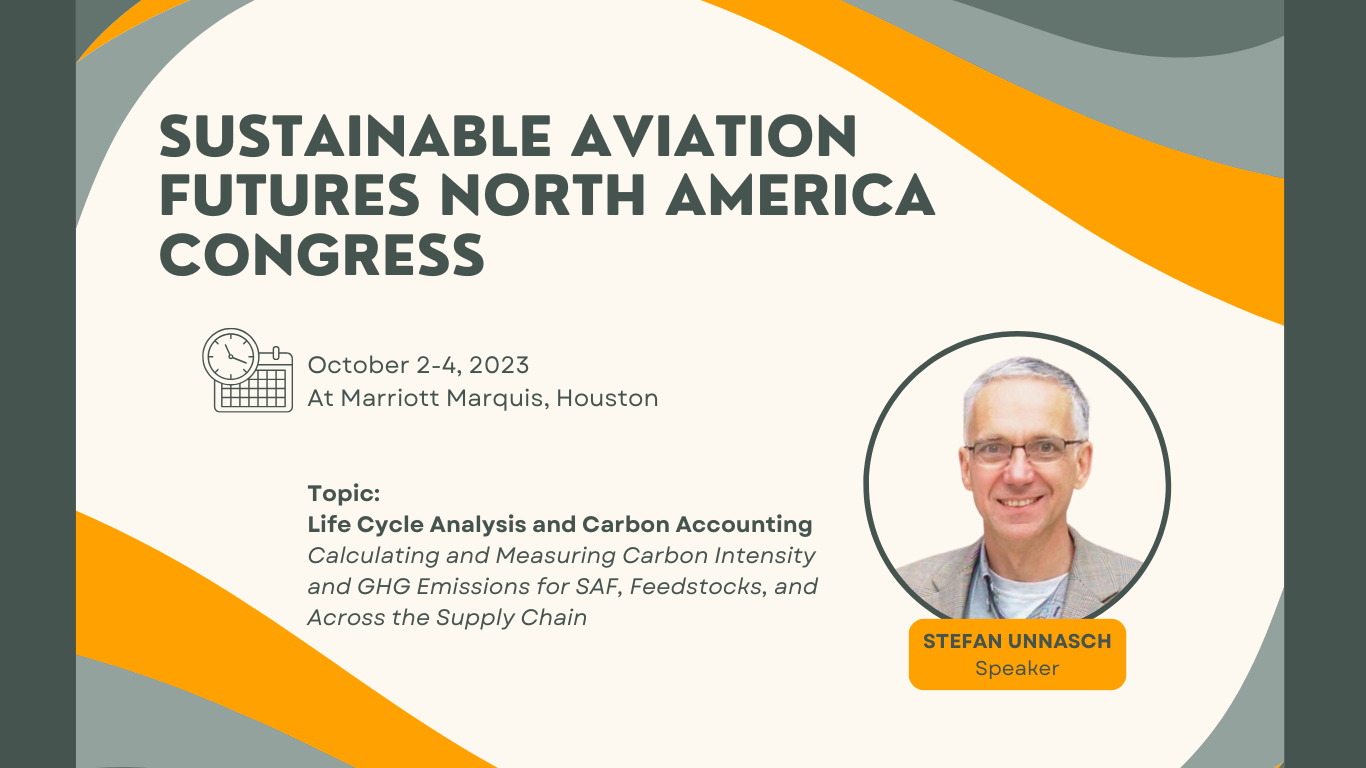 Life Cycle Analysis and Carbon Accounting for Sustainable Aviation Fuel, Feedstocks and Across the Supply Chain