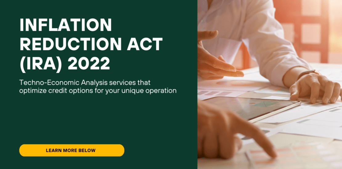 Inflation Reduction Act (IRA) Planning