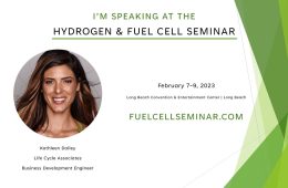 Kathleen Dailey speaks at Hydrogen & Fuel Cell Seminar 2023